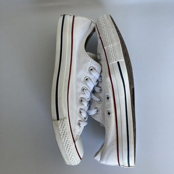 Converse Unisex Chuck Taylor All Star M7652C Low Top Optical White M7/W9 - Picture 9 of 16